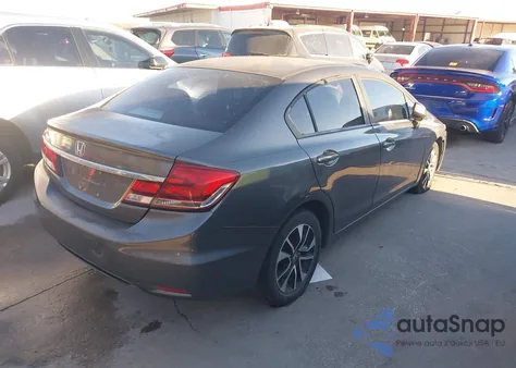 2013 Honda Civic Ex-L z USA, uszkodzony, nr VIN 2HGFB2F94DH520792